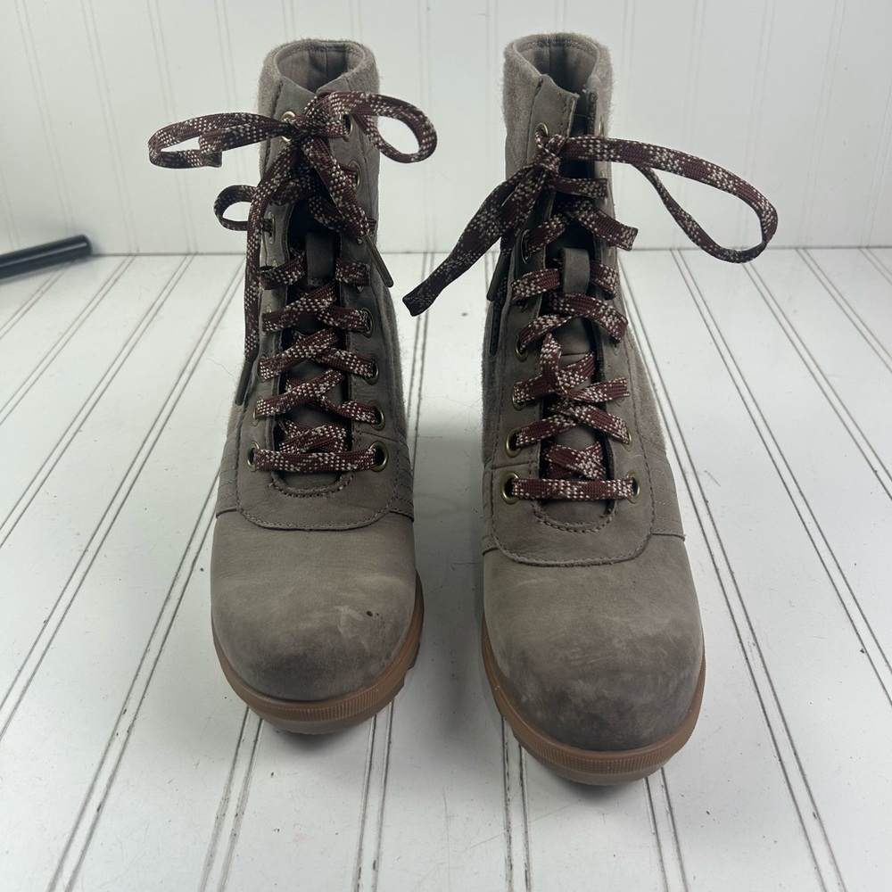 Sorel Lexie Internal Wedge Winter Ankle Boots Women's Size 7 - Picture 2 of 11